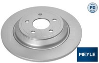 2X Bremsscheibe Meyle 7155230034/PD 2 Bremsscheiben Hinterachse Hinten FüR Ford