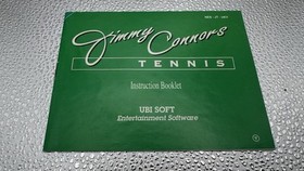 Jimmy Connors Tennis Nintendo NES con manuale raro retr&ograve; PAL #0533