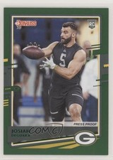 2020 Panini Donruss Rookie Press Proof Green Josiah Deguara #292 0w8