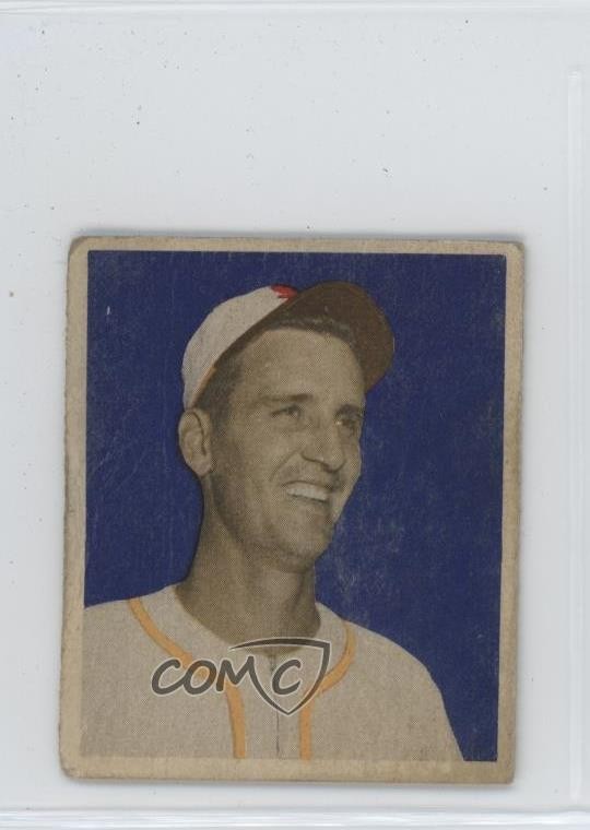 1949 Bowman Gray Back Bill Kennedy #105 Rookie RC hw6