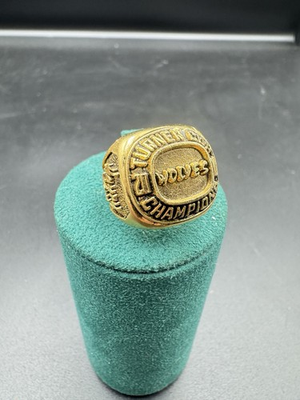 #ad #ad “Wolves” Turner Cup Champion Style Ring – Gold Tone $25.00