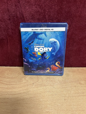 Finding Dory (Blu-ray, DVD Digital HD) 2016 Sealed 