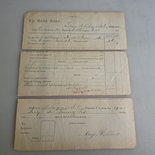 11th Maine Infantry Civil War Muster Out Form 5 from 1862