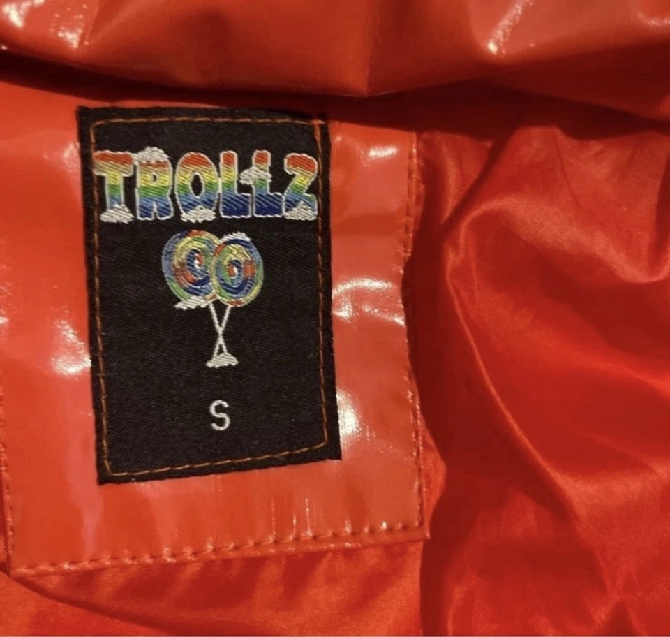 Trollz Men’s Puffer Jacket Red S 6ix9ine - Image 3 of 3