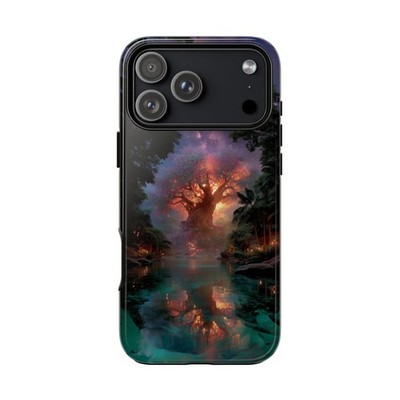 Phone Ink - iPhone/Galaxy/Pixel - Tough Case - Tree of Life Cosmic Sky