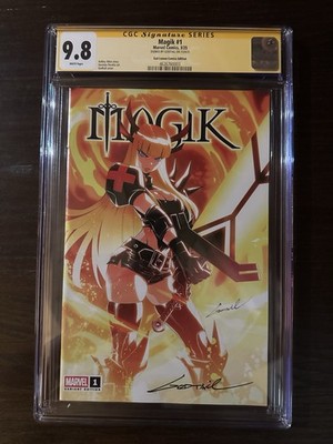 Magik, Vol. 2 #1. CGC Graded 9.8 Signature Series. Signed by Godtail Ltd to 1000