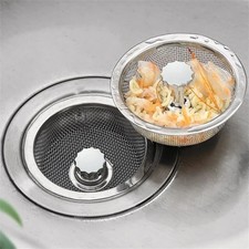 Kitchen sink vegetable washing basin filter screen sink funnel dishwashing basin