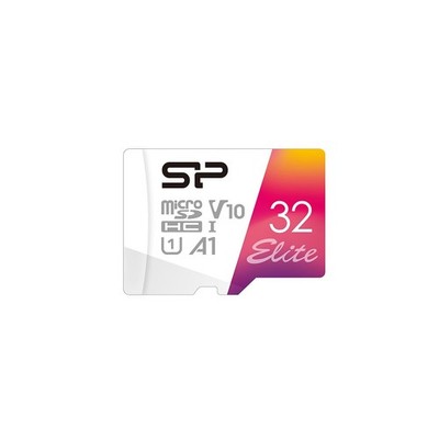 4713436128601 Silicon Power Elite Colorful 32 GB MicroSDHC UHS-I Klasse 10 (SP03