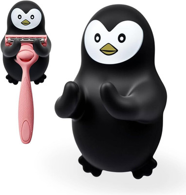 Cute Penguin Razor Holder Shower, Animals Bathroom Decor, Cute Gadgets Leg Razor