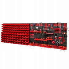 Werkzeugwand Garage Set 111 Behälter Halterung Werkstatt Profi Qualität