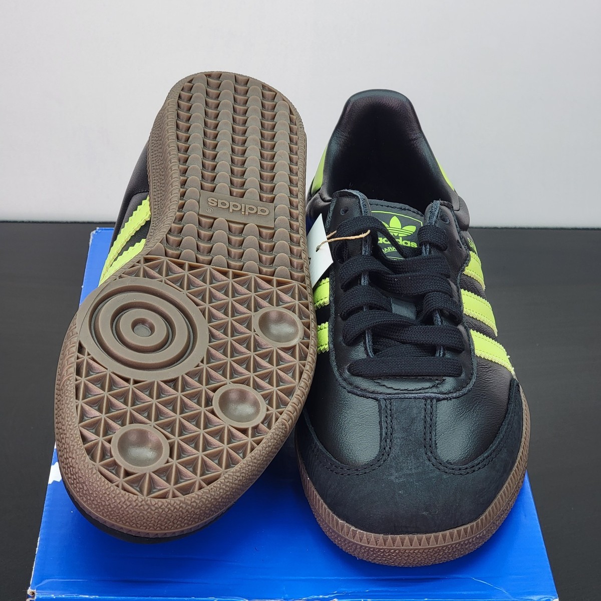 Adidas Samba OG Women's Size 7 Athletic Shoes Black Green Casual Sneakers |  eBay