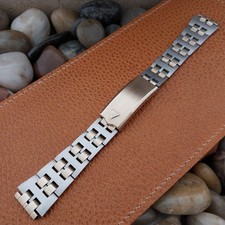 17.2mm Gold-Filled Stainless JB Champion 1970s Unused Vintage Watch Band