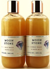 QTY 2 - Bath Body Works Mineral Co MOON STONE 2-1 Bubbly Wash Bubble Milk 10oz