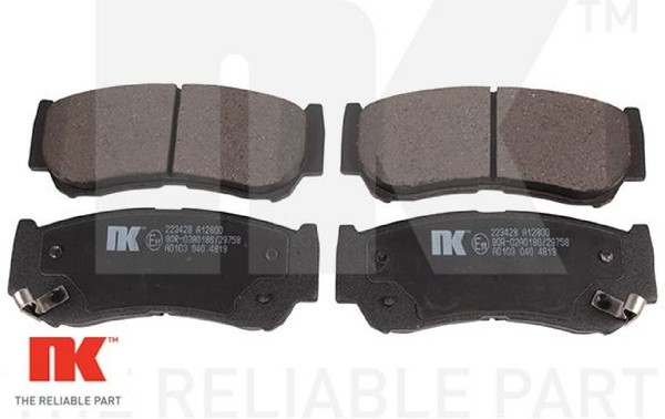 NK 223428 Bremsbelagsatz FüR Scheibenbremse Bremsbelagsatz BremsbeläGe-image