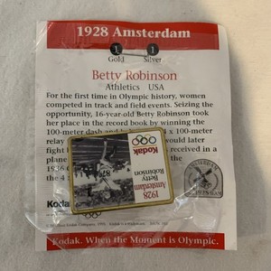 Kodak Olympic Pin Amsterdam 1928