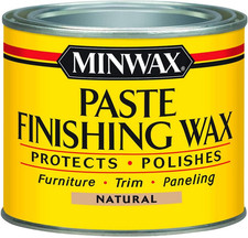 Minwax Paste Finishing Wax, Natural Finish 16 Ounces