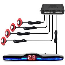 Car Parking Sensors Built-in Plane 4 Sensors 12V Detection Range 0.3m-2.3m