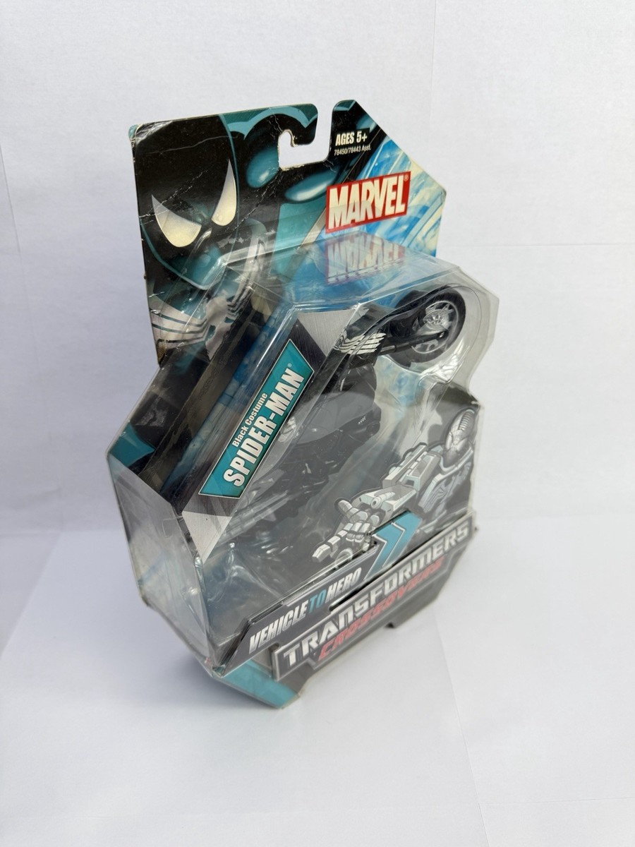 Transformers Crossovers Marvel Comics Black Costume Spider-Man