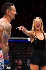 Sophie Cunningham, Max Holloway 4x6 Photo Indiana Fever UFC RING GIRL 7/11/26