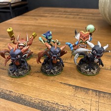 Skylanders Spyro  s Adventure Lot 6 Figures Green Base Bundle