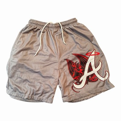 Atlanta Braves Shorts Size Large Mesh Baggy Streetwear Human Vices New