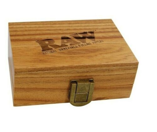 CAJA RODANTE DE MADERA RAW DELUXE CAJA ORIGINAL EN BRUTO VENDEDOR DEL REINO UNIDO ENVÍO Y DEVOLUCIÓN GRATUITOS - Imagen 4 de 4