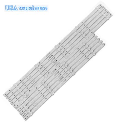 10Pcs For Insignia NS-55DF710NA19 LB-DM3030-GJBBY555X9ABG2 LED backlight strip