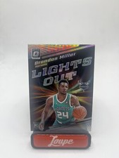 Brandon Miller 2023-24 Donruss Optic Lights Out Silver Holo Rookie #2 Hornets