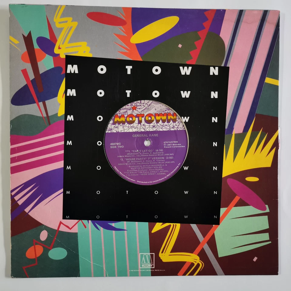 General Kane – House Party - Motown - Vinyl, 12 ", 33 ⅓ RPM - US - 1987 - Bild 2 von 4