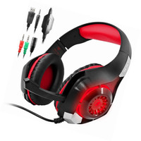 Gm-1 Gaming Headset For Xbox One Ps4 Pc Tablet Cellphone, Stereo Led Backlit Gm-1 Gaming Headset For Xbox One Ps4 Pc Tablet Cellphone, Stereo Led Backlit