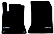 Front Car Floor Mats Velour For AMG Mercedes GLA Auto Liners Waterproof Carpet