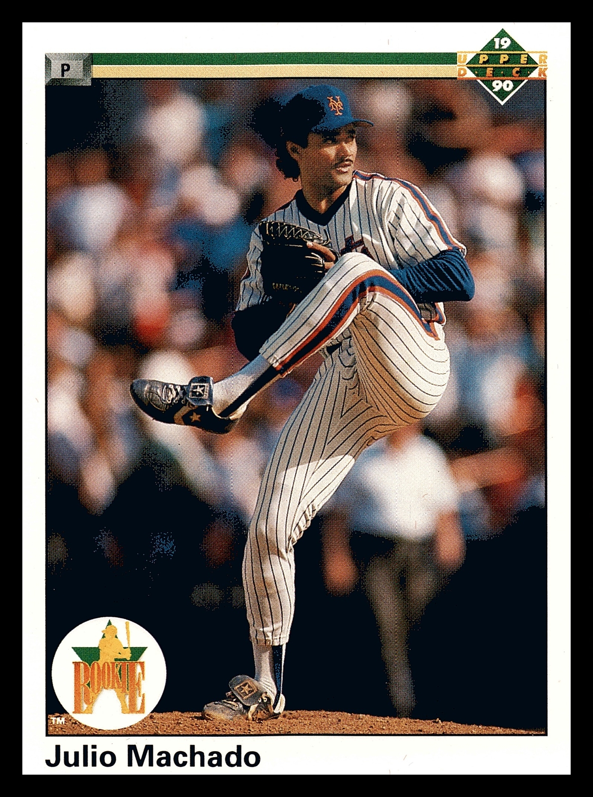 1990 Upper Deck Julio Machado RC New York Mets #93
