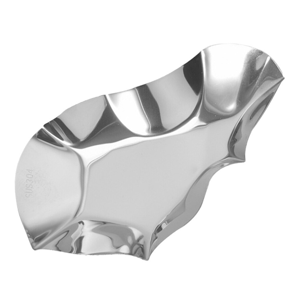 Stainless Steel Oyster Dish Rockefeller Grilling Shells Grillable