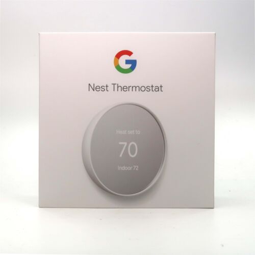 Thermostat Google Nest (neige) - Photo 1 sur 4