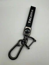 Tacoma 5 3/4" Key Holder Keychain Black Color.