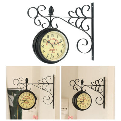 Clock Wanduhr Bahnhof Clock Funkuhr 50cm Funk Wanduhr Uhr Bahnhof