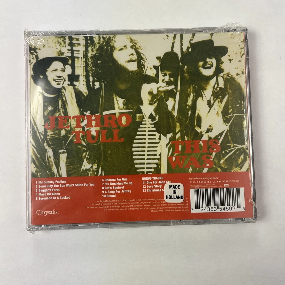 Jethro Tull - This Was CD (2001)  #17 - Image 3 of 4