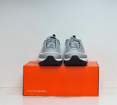 Nike Air Max 97 G Golf Shoes 'Silver Bullet' CI7538-001 Size 6 UK