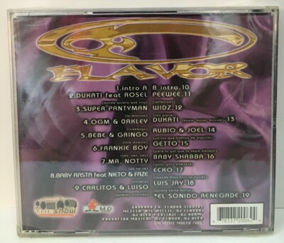 Flavor 2000 (CD, 2006, GM Music Maker) Reggaeton! Brand New