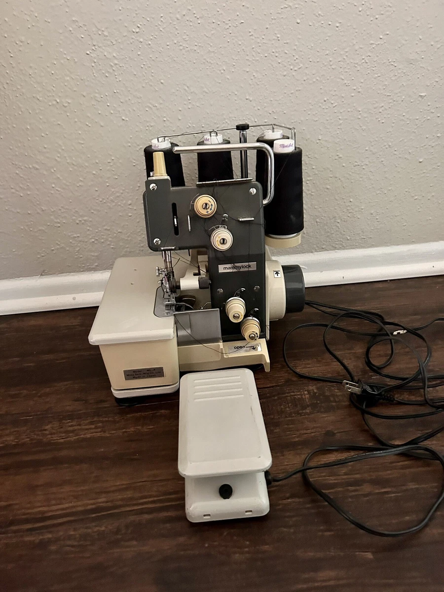Vintage Mammylock ML-4 Sewing Machine Foot Controller Accessories Made in Japan