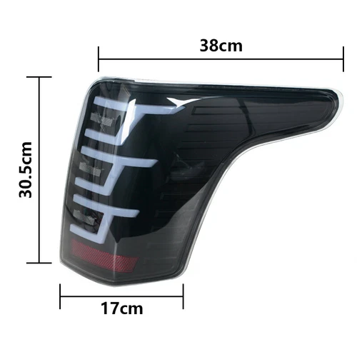 LED Tail Light Brake Signal Assembly W/Bulb For Mitsubishi Triton L200 2015-2018 - Foto 13 di 19