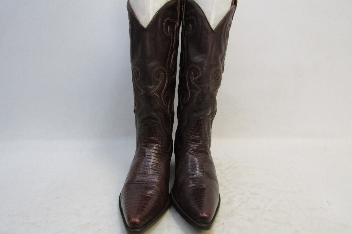 Nine West Men\'s Brown Tabias Boots NINE WEST Size 6 M Brown Leather 11 main image 3