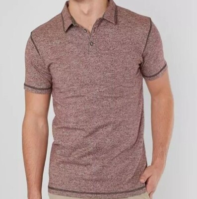 BKE Golf Buckle Nathan Polo Men Sz XL NWOT Short Sleeves Wicking Moisture