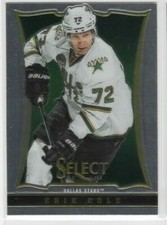 Erik Cole 13-14 Panini Select Hockey Base Common #105 Dallas Stars
