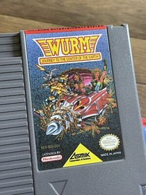 Wurm: Journey to the Center of the Earth (NES, 1991) CIB Complete