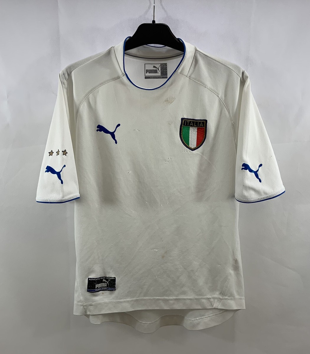 イタリア代表　2003　ユニフォーム　away　M　PUMA　プーマ　アズーリ PUMA イタリア代表 03/04 ユニフォーム アウェイ半袖 PXA730744