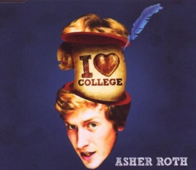 Asher Roth I love college (2008, 2 tracks)  [Maxi-CD]