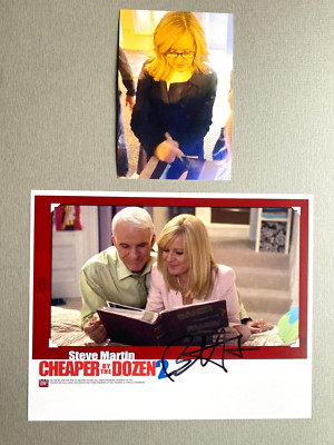 BONNIE HUNT ''Cheaper by The Dozen'' In-person signed Foto 20x25 Autogramm