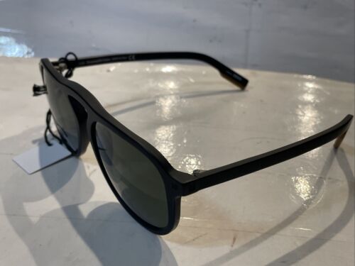 NEU Ermenegildo Zegna EZ 0115 01AR 55-17-145 SCHWARZ POLARISIERTE SONNENBRILLE - Bild 22 von 24