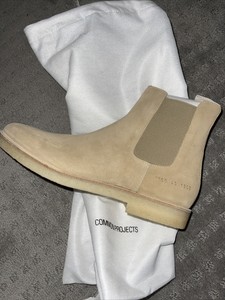 common projects tan suede chelsea